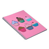 Mooie Cupcakes Notitieboek (Rechterzijde)