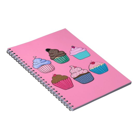 Mooie Cupcakes Notitieboek (Rechterzijde)