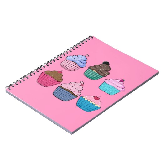 Mooie Cupcakes Notitieboek (Linkerzijde)