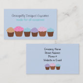 Mooie Cupcakes Visitekaartje (Voorkant / Achterkant)
