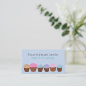 Mooie Cupcakes Visitekaartje (Staand voorkant)