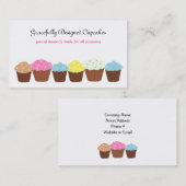 Mooie Cupcakes Visitekaartje (Voorkant / Achterkant)