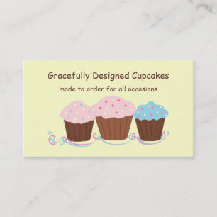 Mooie Cupcakes Visitekaartje