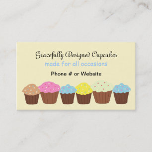 Mooie Cupcakes Visitekaartje