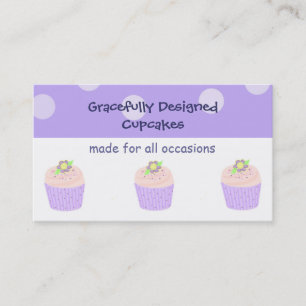 Mooie Cupcakes Visitekaartje