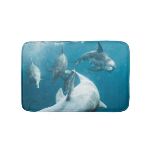 Mooie Cute Dolphins Badmat