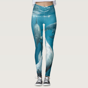 Mooie Cute Dolphins Leggings