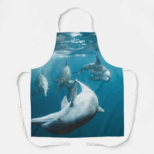 Mooie Cute Dolphins Schort (Voorkant)
