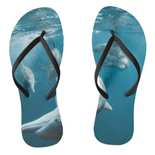 Mooie Cute Dolphins Teenslippers