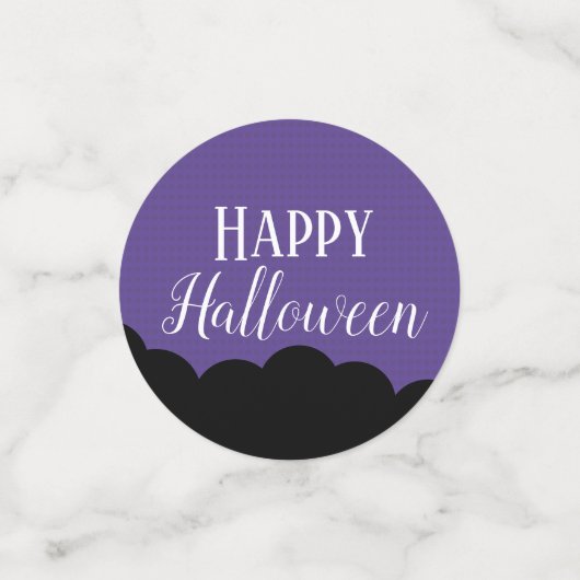 Mooie Cute Halloween Witch Confetti (Kleine voorkant)
