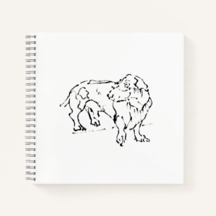 Mooie Dachshund Sausage Dog – Persoonlijk Dagboek Notitieboek