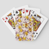 Mooie Daffodils Bloemen Speelkaarten (Achterkant)