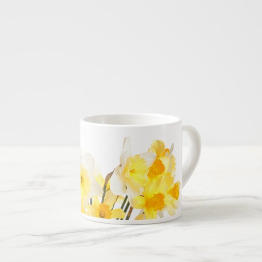 Mooie Daffodils Espresso-Mok Espresso Kop (Voorkant rechts)