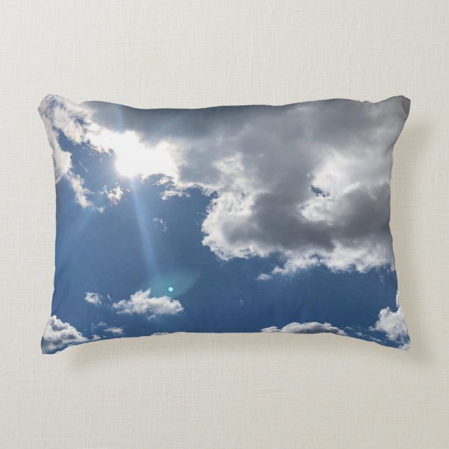 Mooie dag accent kussen (Voorkant)