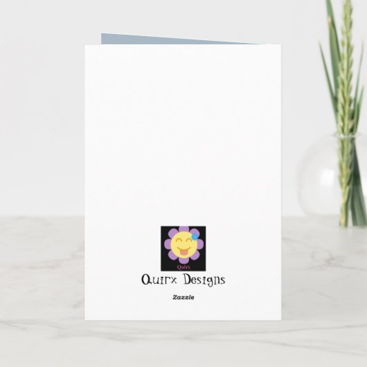 Mooie dag Afrikaanse / Afro-Amerikaanse blanco beg Kaart (Achterkant)