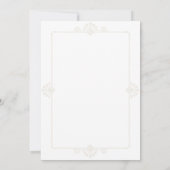 Mooie dag Aqua Bedankkaart (Achterkant)