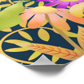 Mooie Dag Blauw Poster (Hoek)