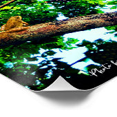 Mooie dag — Boom - Land - Leven Perfect Poster (Hoek)