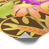 Mooie Dag Bruin Poster (Hoek)