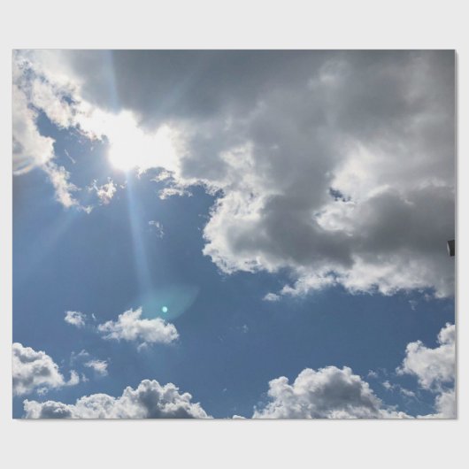 Mooie dag cadeaupapier (Vlak)