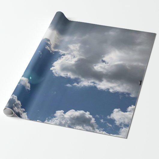 Mooie dag cadeaupapier (Uitgerold)