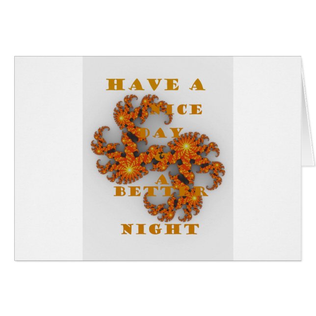 Mooie dag en een betere nacht (Voorkant Horizontaal)