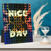 Mooie dag fotoplaat (Zijkant)