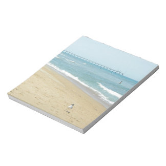 Mooie dag in het strand notitieblok