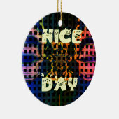 Mooie dag keramisch ornament (Rechts)