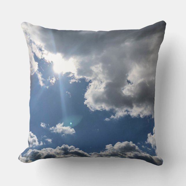 Mooie dag kussen (Voorkant)