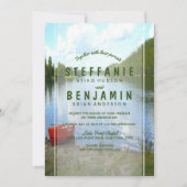 Mooie dag - Lakeside Wedding Event Party Kaart (Voorkant)