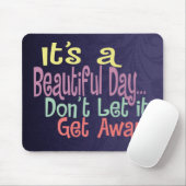 Mooie dag Mousepad Muismat (Met muis)