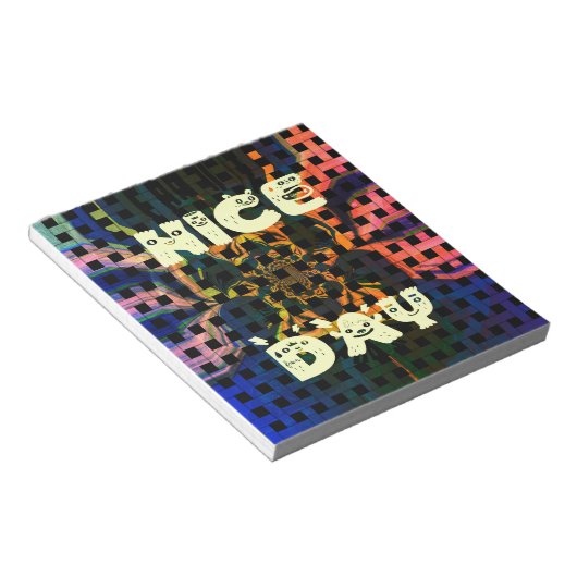 Mooie dag notitieblok (Schuin)