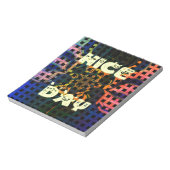 Mooie dag notitieblok (Linkerzijde)