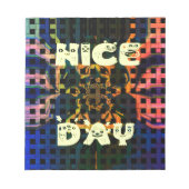 Mooie dag notitieblok (Voorkant)