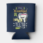 Mooie dag om tanden te redden Tandarts en verpleeg Blikjeskoeler (Voorkant)