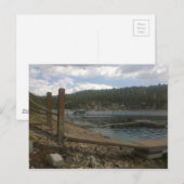 Mooie dag op het dodenmeer briefkaart (Voorkant / Achterkant)