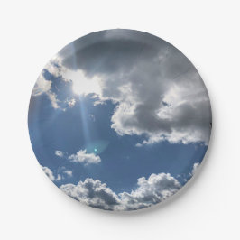 Mooie dag papieren bordje