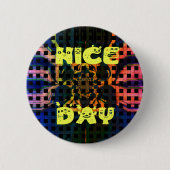 Mooie dag ronde button 5,7 cm (Voorkant)