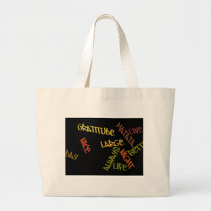 Mooie dag 's nachts Grote cadeautjes canvas tas