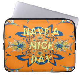 Mooie dag, stijlvol, modern laptop sleeve