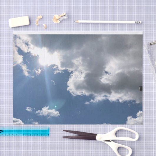 Mooie dag tissuepapier (Craft)