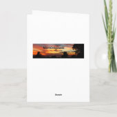 Mooie dag van zonsopgang tot zonsondergang kaart (Achterkant)