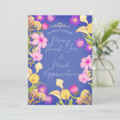 Mooie Dag Violet Bedankkaart (Staand voorkant)