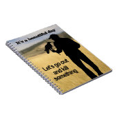 Mooie dag voor de valkerij notitieboek (Rechterzijde)