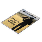 Mooie dag voor de valkerij notitieboek (Linkerzijde)