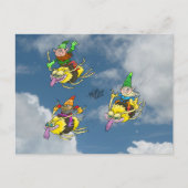 Mooie dag voor vliegen. briefkaart (Voorkant)