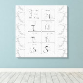 Mooie dagen voor je canvas afdruk (Insitu (Houten vloer))