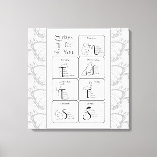 Mooie dagen voor je canvas afdruk