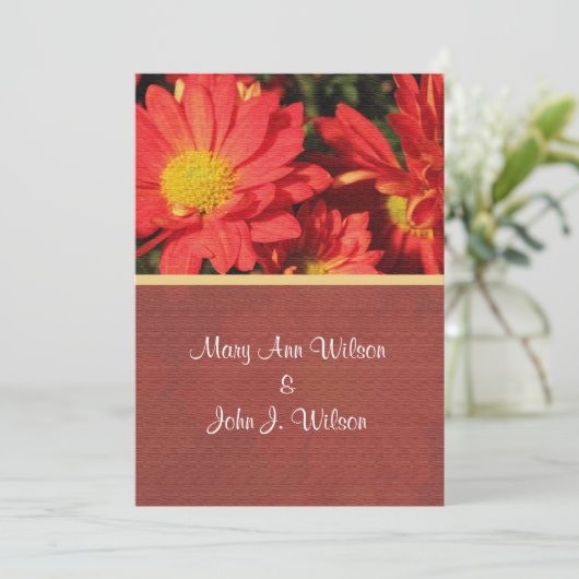 mooie dagerenkampen voor bloemen. kaart (Staand voorkant)